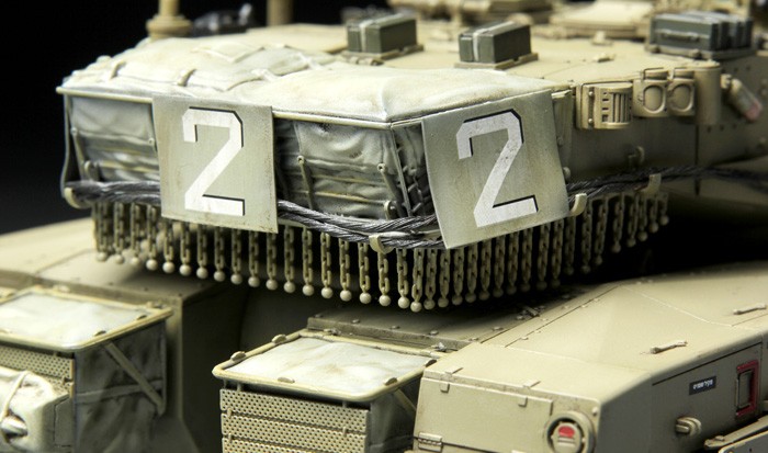Israeli Main Battle Tank Merkava Mk.3 BAZ w/Nochri Dalet Mine Roller System – Image 8