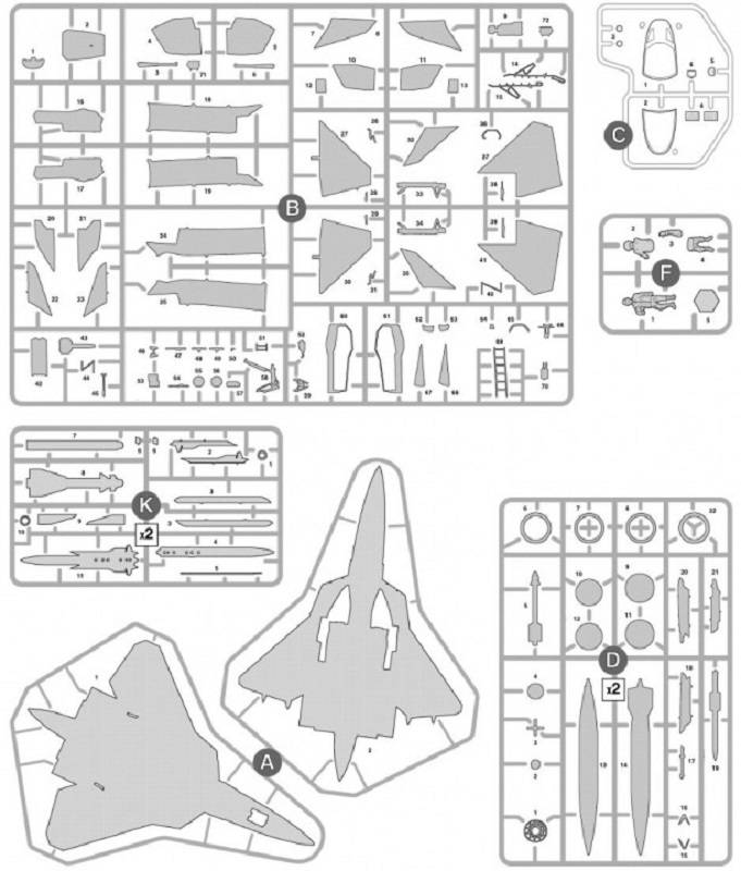 Avion Chasseur russe de cinquième génération Sukhoi Su-57 – Image 7
