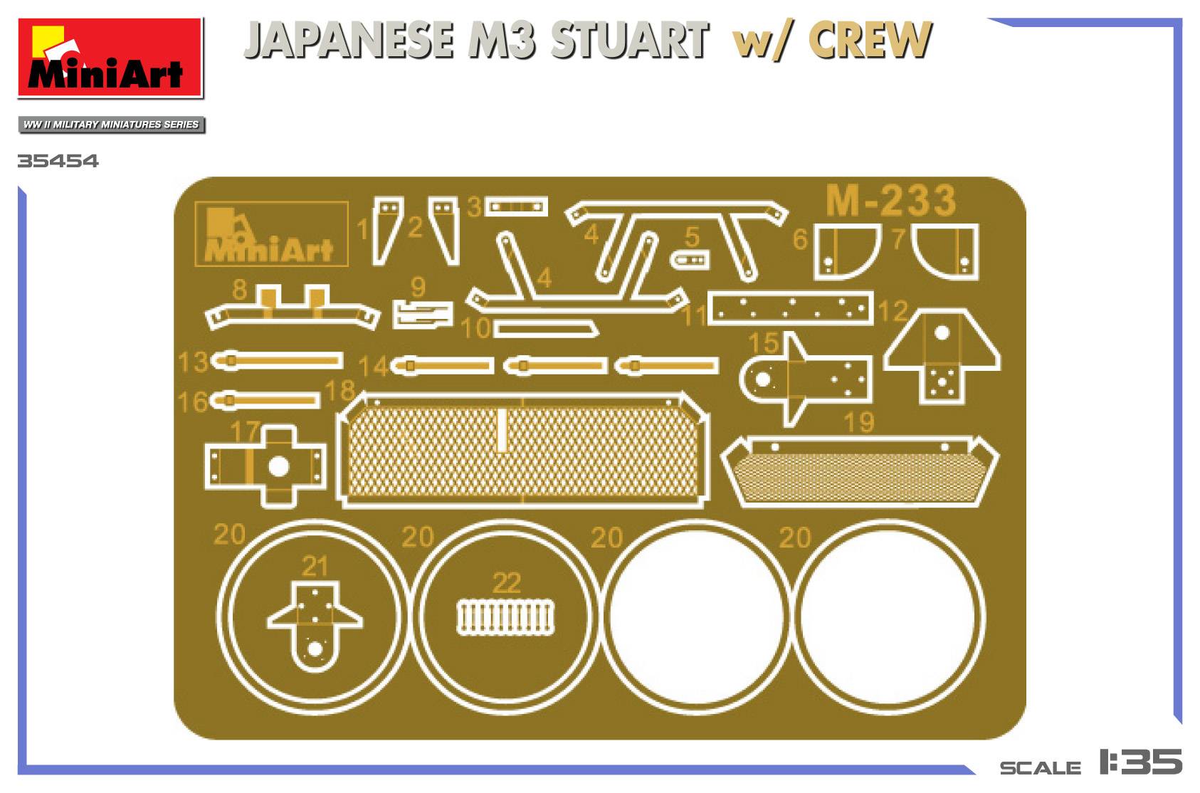 JAPANESE M3 STUART w/CREW – Image 3