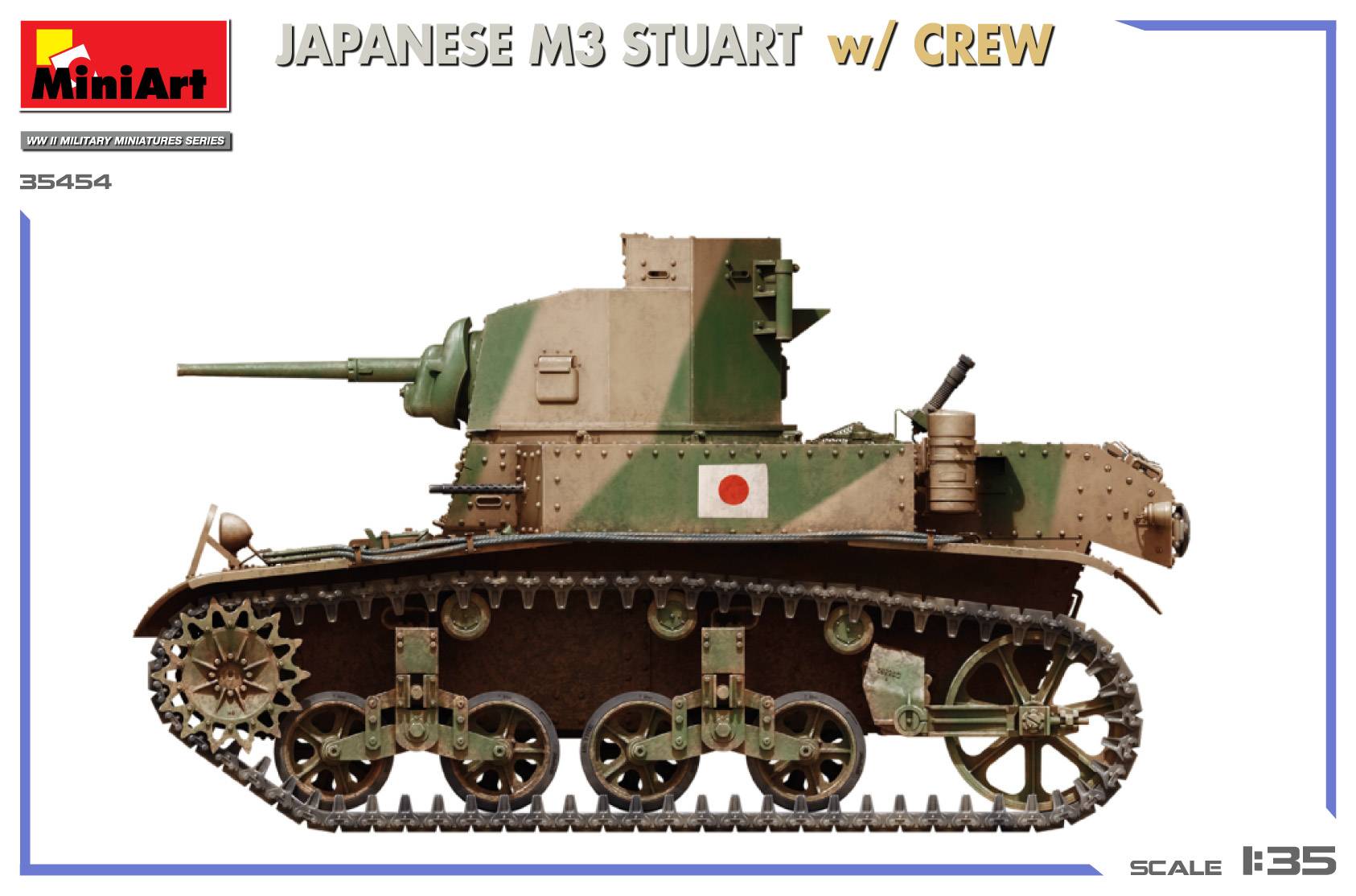 JAPANESE M3 STUART w/CREW – Image 5