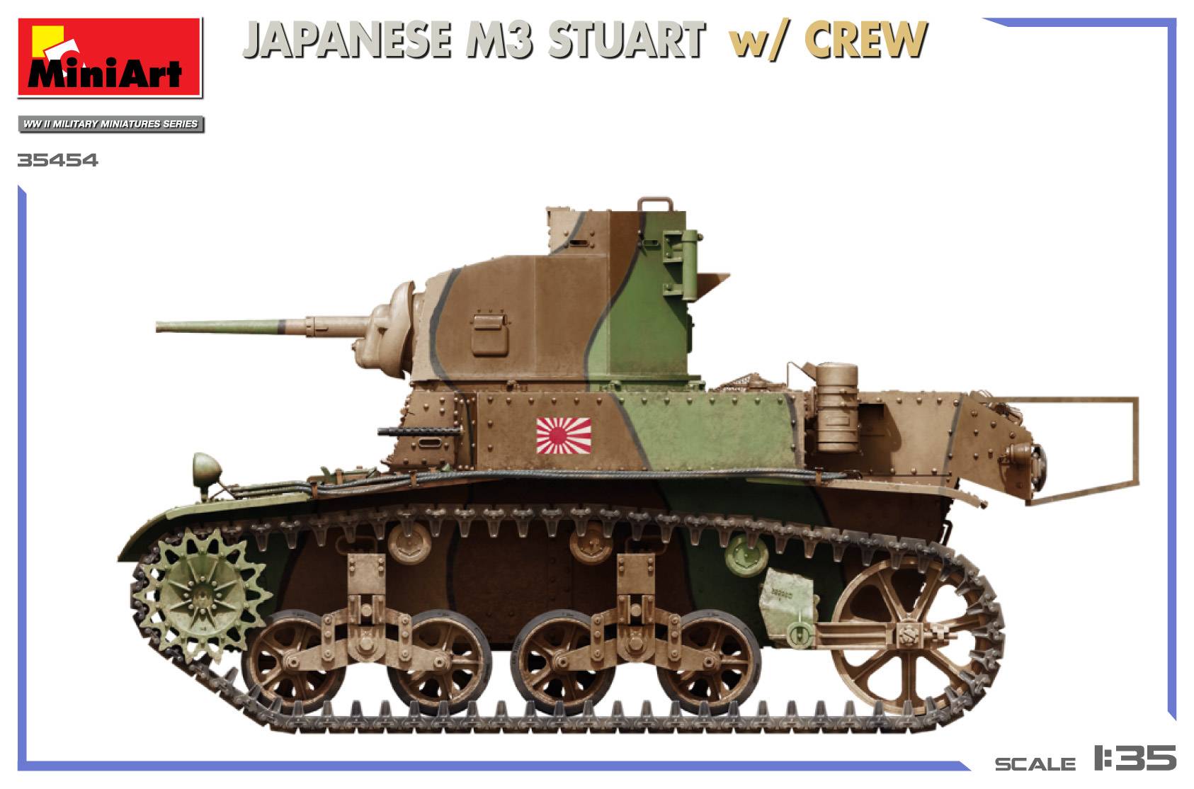 JAPANESE M3 STUART w/CREW – Image 6