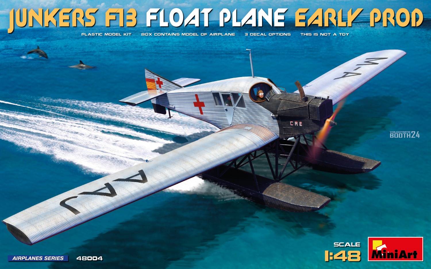 Junkers F13 Float Plane Early Prod