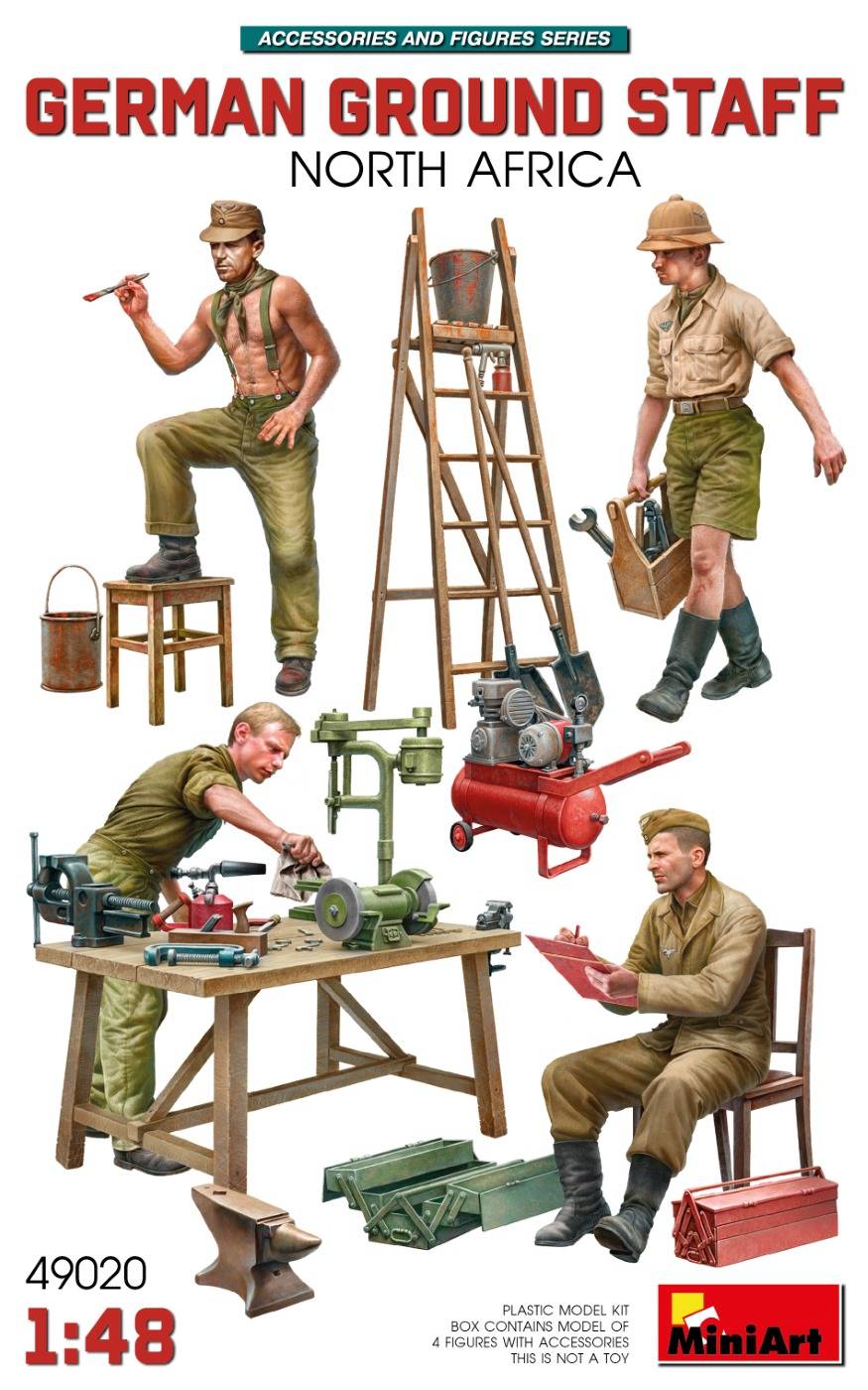 GERMAN GROUND STAFF NORTH AFRICA