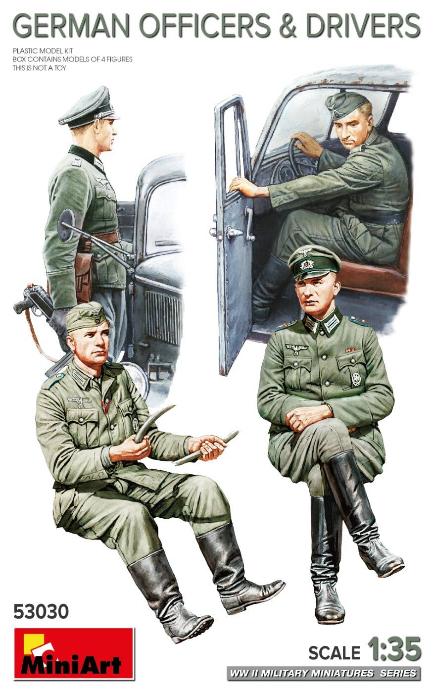German Officers & Drivers