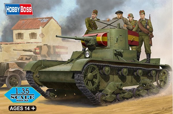 Soviet T-26 Light Infantry Tank Mod.1935