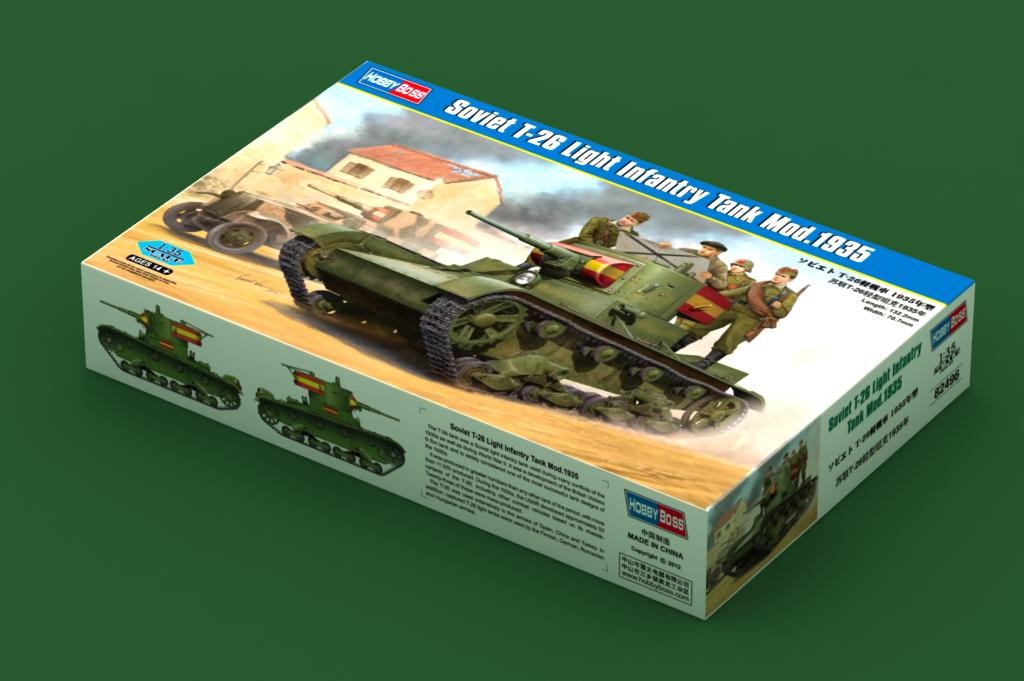 Soviet T-26 Light Infantry Tank Mod.1935 – Image 2