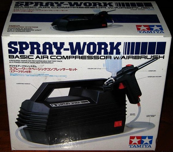 Spray-work avec compresseur