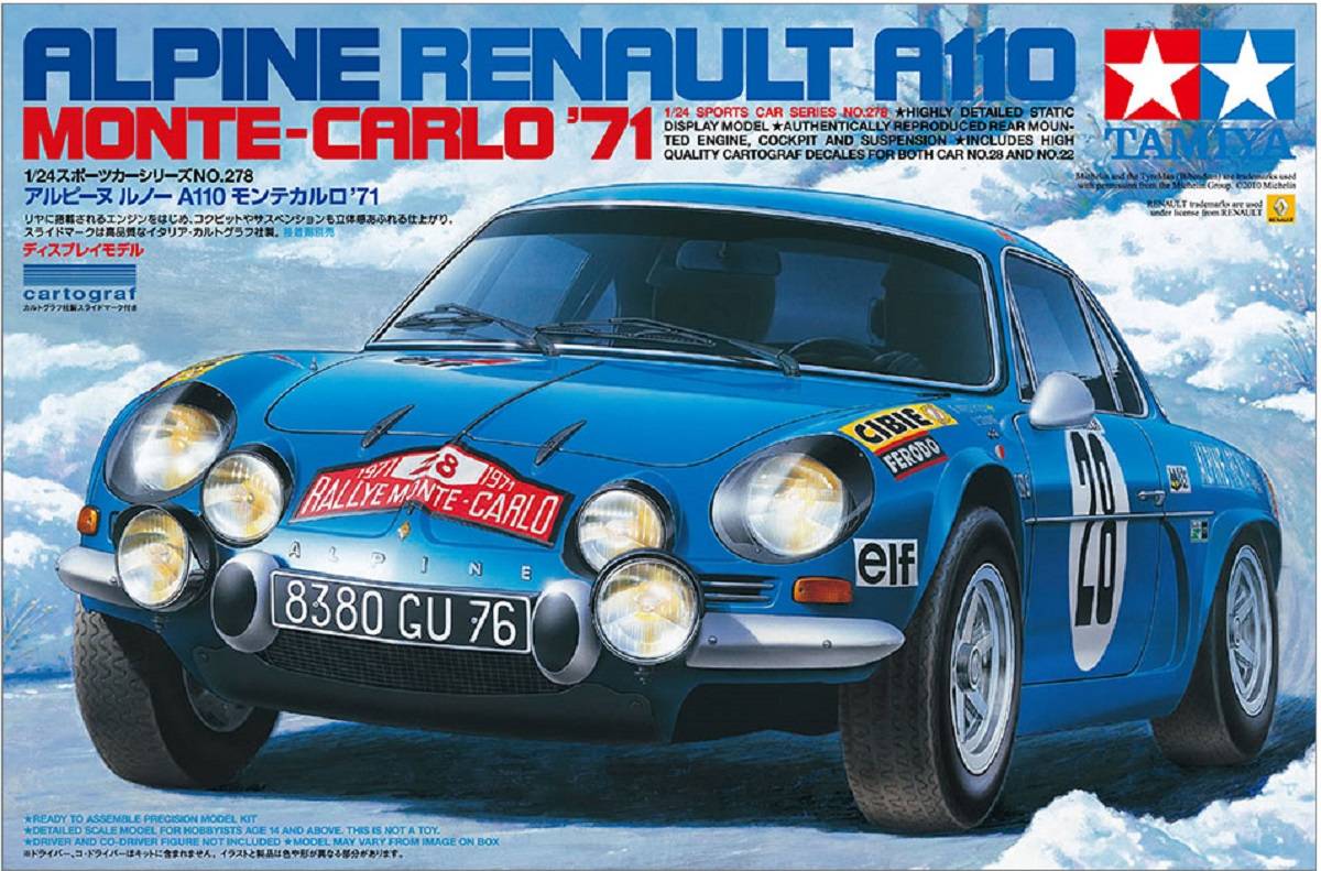 ALPINE RENAULT A110 MONTE-CARLO '71