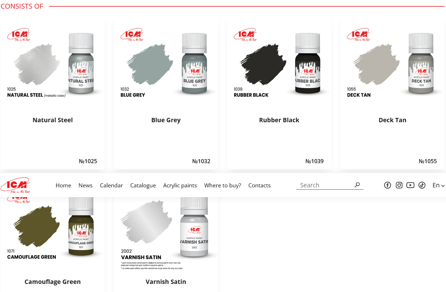 Acrylic paint set for WWII US Navy vehicles – Image 2