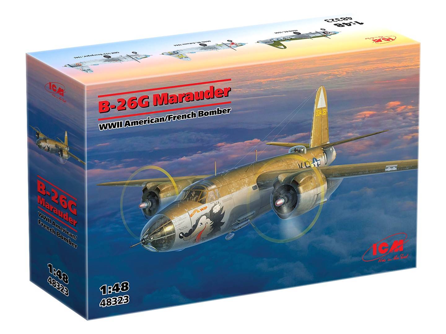 B-26G Marauder WWII American/French Bomber – Image 2