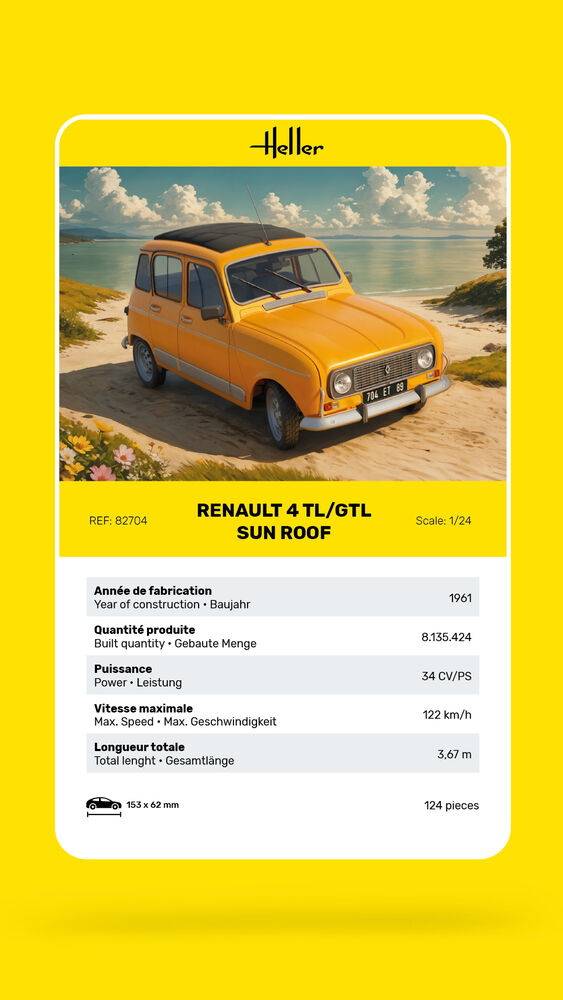Renault 4 TL/GTL Sun Roof – Image 3