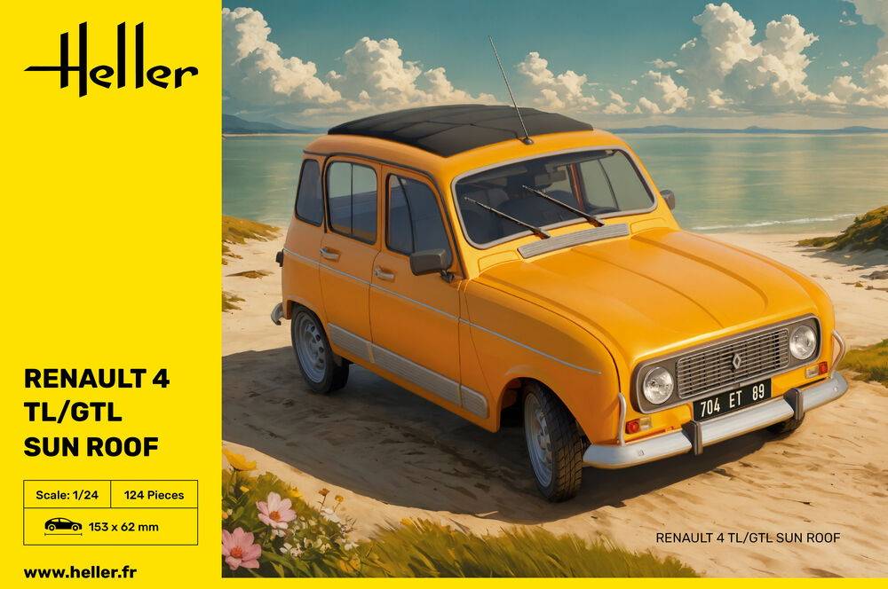 Renault 4 TL/GTL Sun Roof