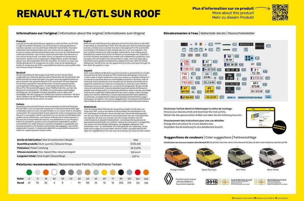 Renault 4 TL/GTL Sun Roof – Image 2