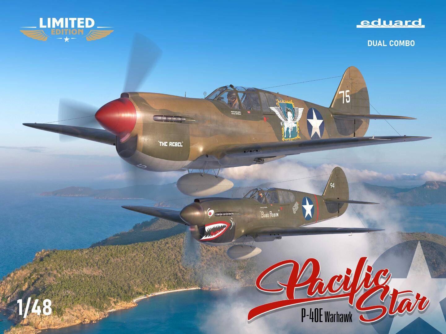 PACIFIC STAR P-40E Warhawk DUAL COMBO Limited edition