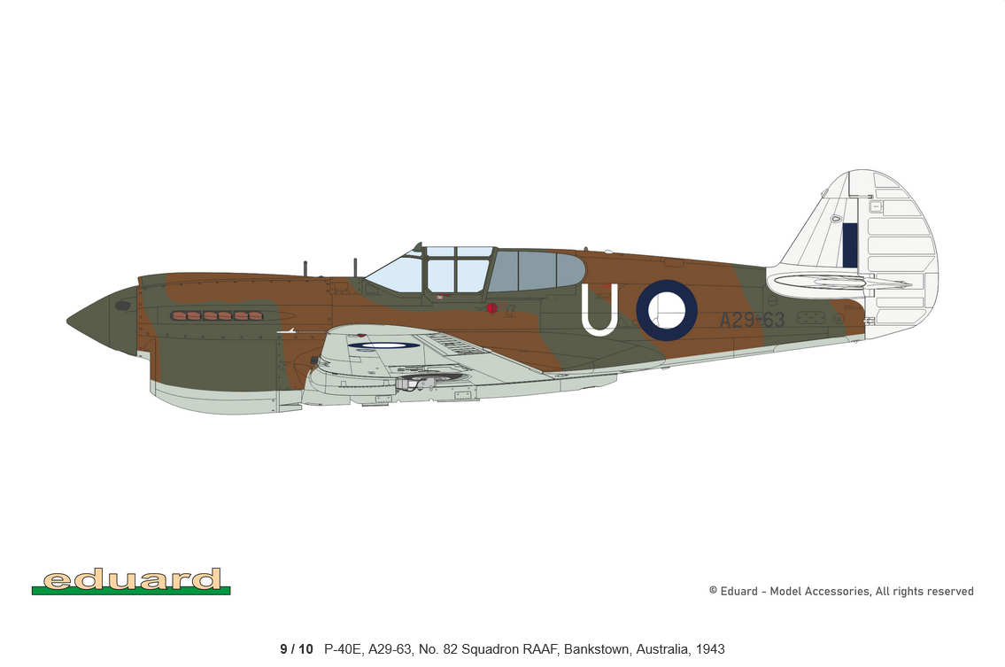 PACIFIC STAR P-40E Warhawk DUAL COMBO Limited edition – Image 14