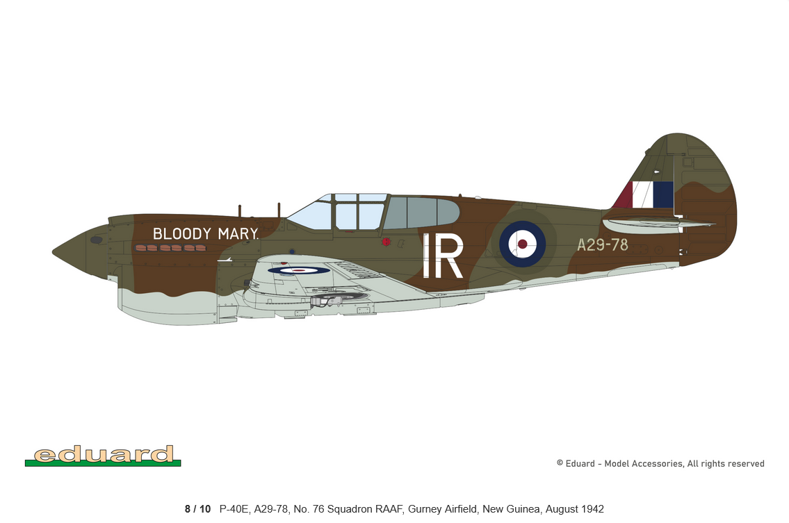 PACIFIC STAR P-40E Warhawk DUAL COMBO Limited edition – Image 15