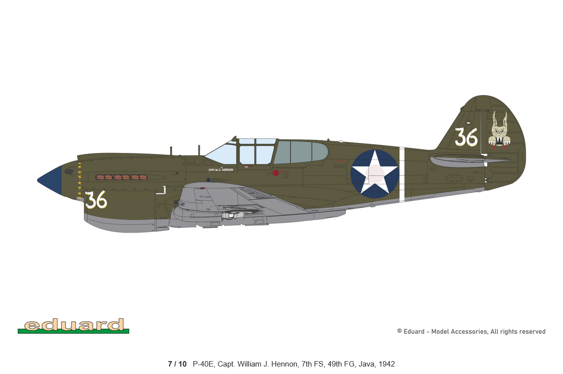 PACIFIC STAR P-40E Warhawk DUAL COMBO Limited edition – Image 16