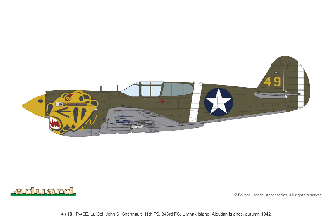 PACIFIC STAR P-40E Warhawk DUAL COMBO Limited edition – Image 19