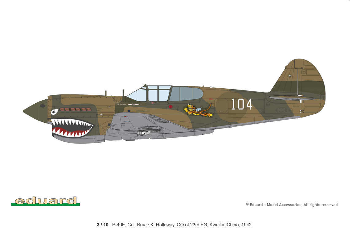 PACIFIC STAR P-40E Warhawk DUAL COMBO Limited edition – Image 20