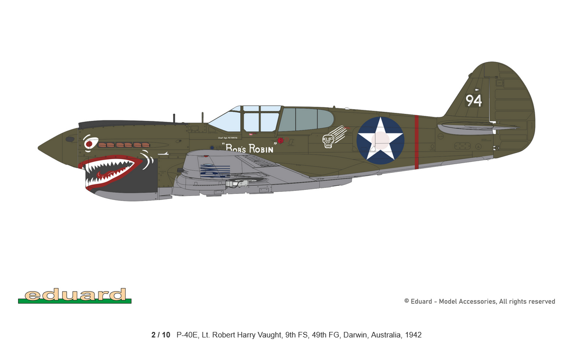 PACIFIC STAR P-40E Warhawk DUAL COMBO Limited edition – Image 21