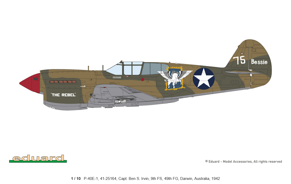 PACIFIC STAR P-40E Warhawk DUAL COMBO Limited edition – Image 22