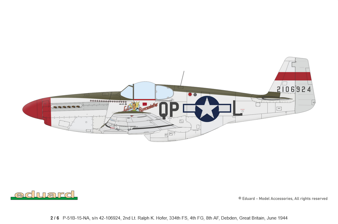 P-51B Mustang Malcolm Hood canopy ProfiPACK edition – Image 7