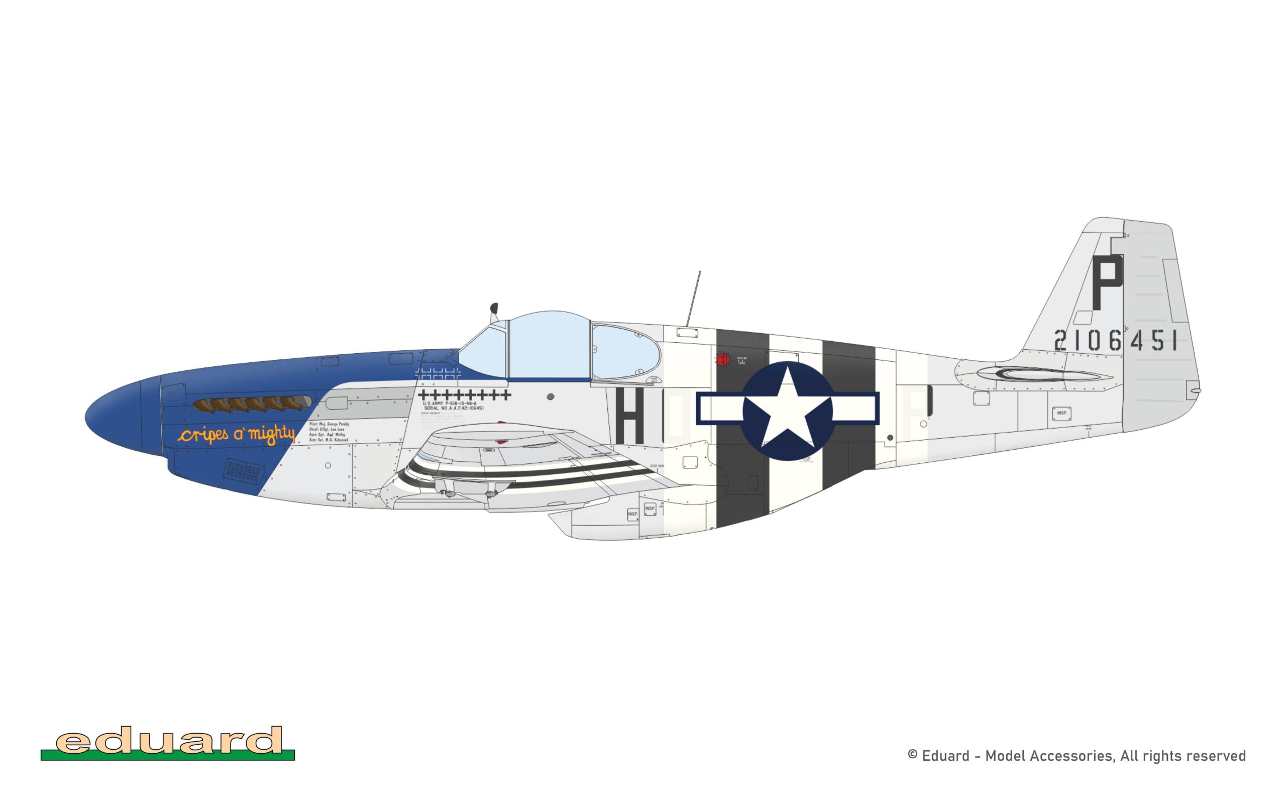 P-51B Mustang Malcolm Hood canopy ProfiPACK edition – Image 9