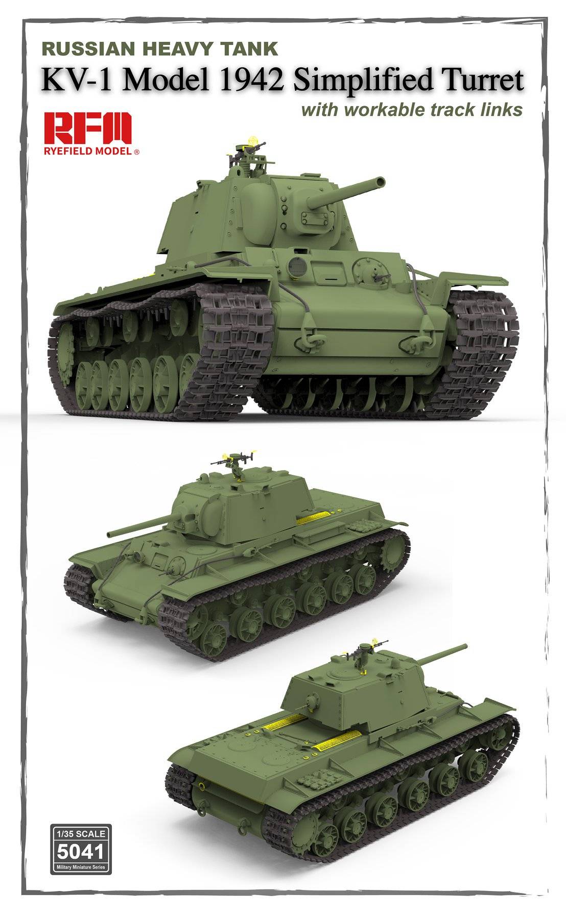 KV-1 Model 1942 Simplified Turret – Image 2