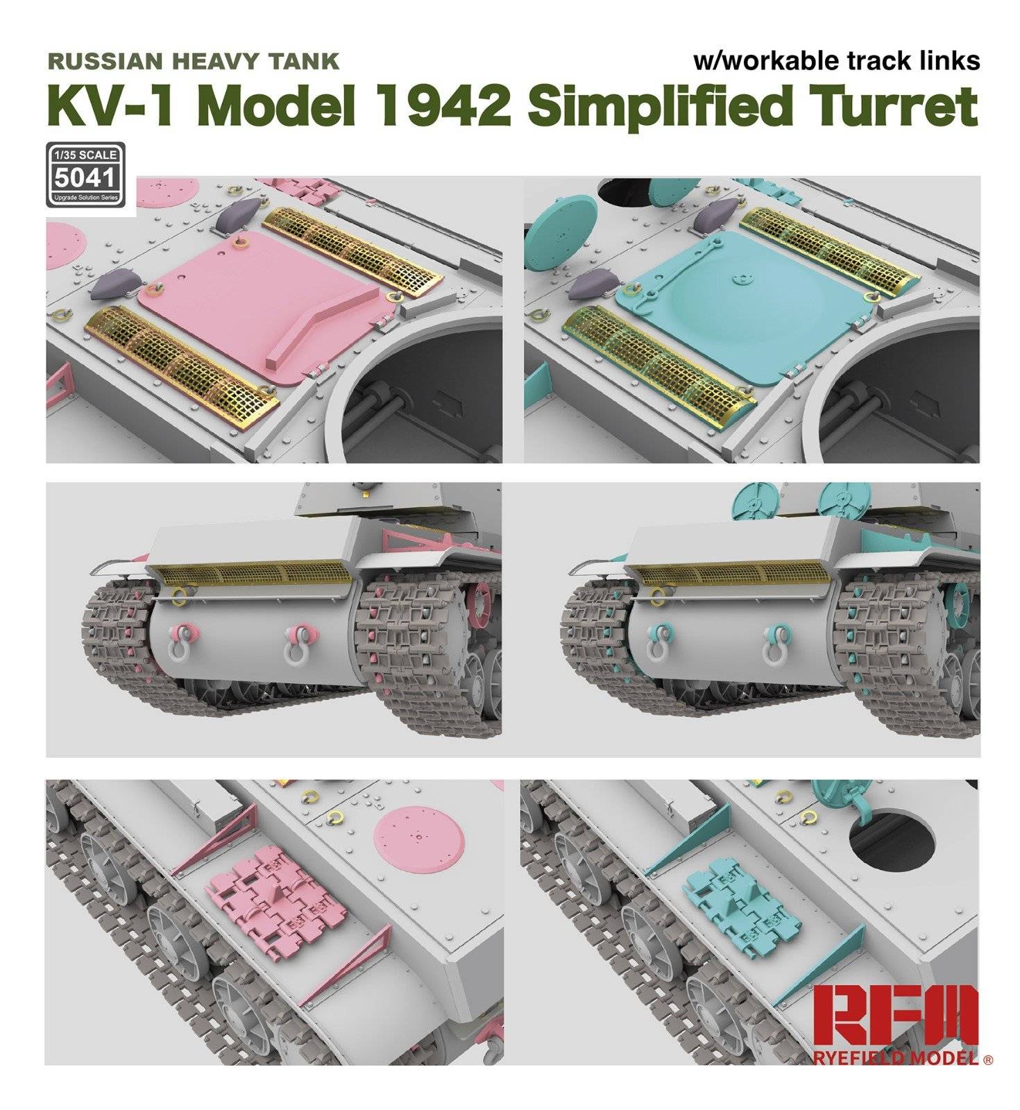 KV-1 Model 1942 Simplified Turret – Image 16