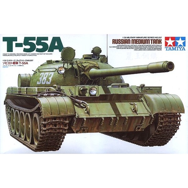 Russian Medium Tank T-55 A