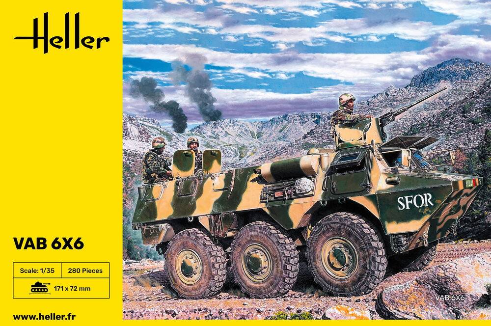 VAB 6X6 Transport Troupes