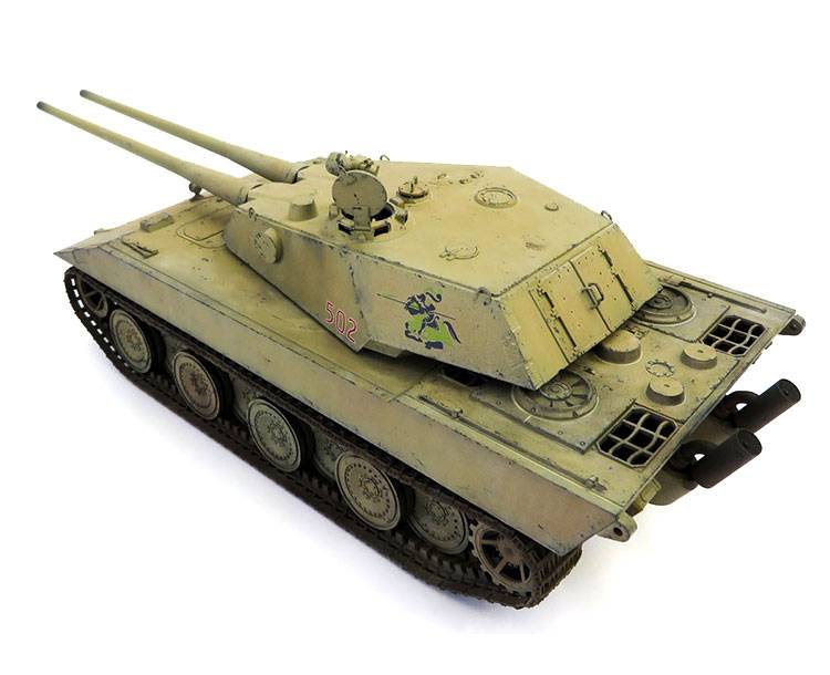 E100 Type G with 105mm twin Gun “Double-head Eagle” – Image 4