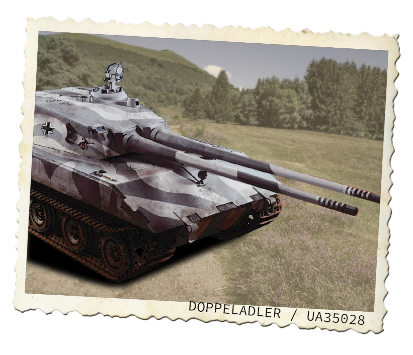 E100 Type G with 105mm twin Gun “Double-head Eagle” – Image 6
