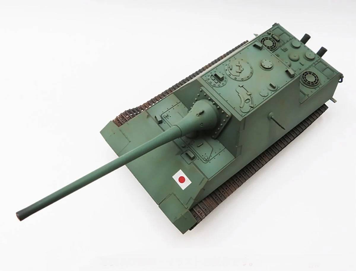 I.J.A. Tank Destroyer HoRi-II Field modified w/I.J.N. Type 10 120mm AA gun – Image 5