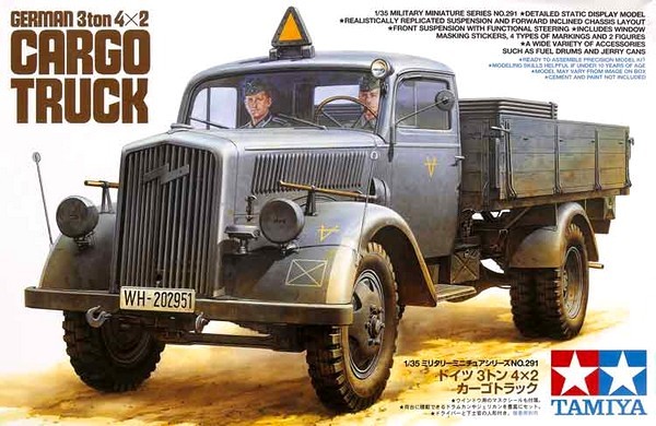 German 3Ton 4X2 Cargo Truck