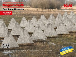 'Dragon's teeth' Anti-tank Obstacles