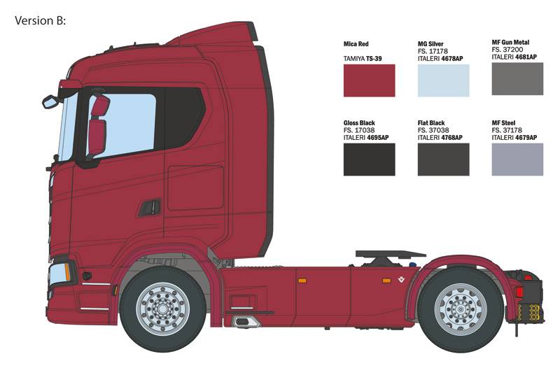 Scania S770 4x2 Normal Roof Grey Cab – Image 16