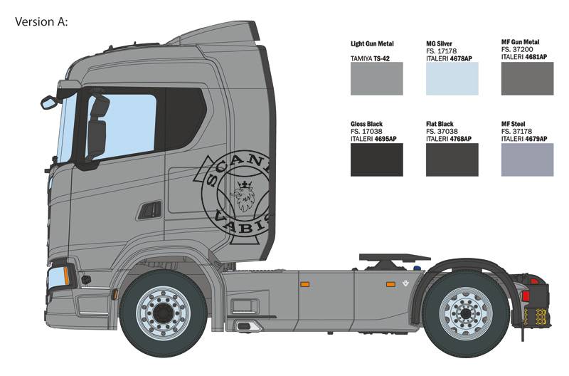 Scania S770 4x2 Normal Roof Grey Cab – Image 17