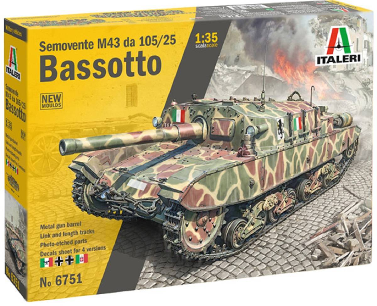 Semovente M43 da 105/25 Bassotto