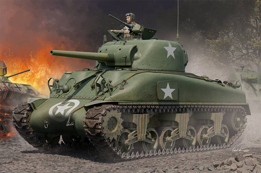 M4A1 Sherman Medium Tank - Late – Image 23