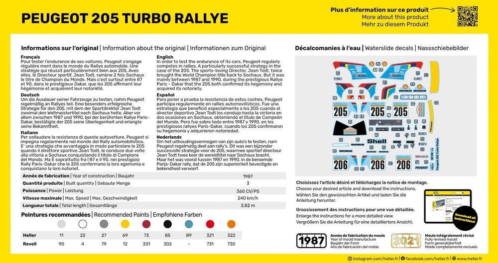 STARTER KIT Peugeot 205 Turbo Rallye – Image 2