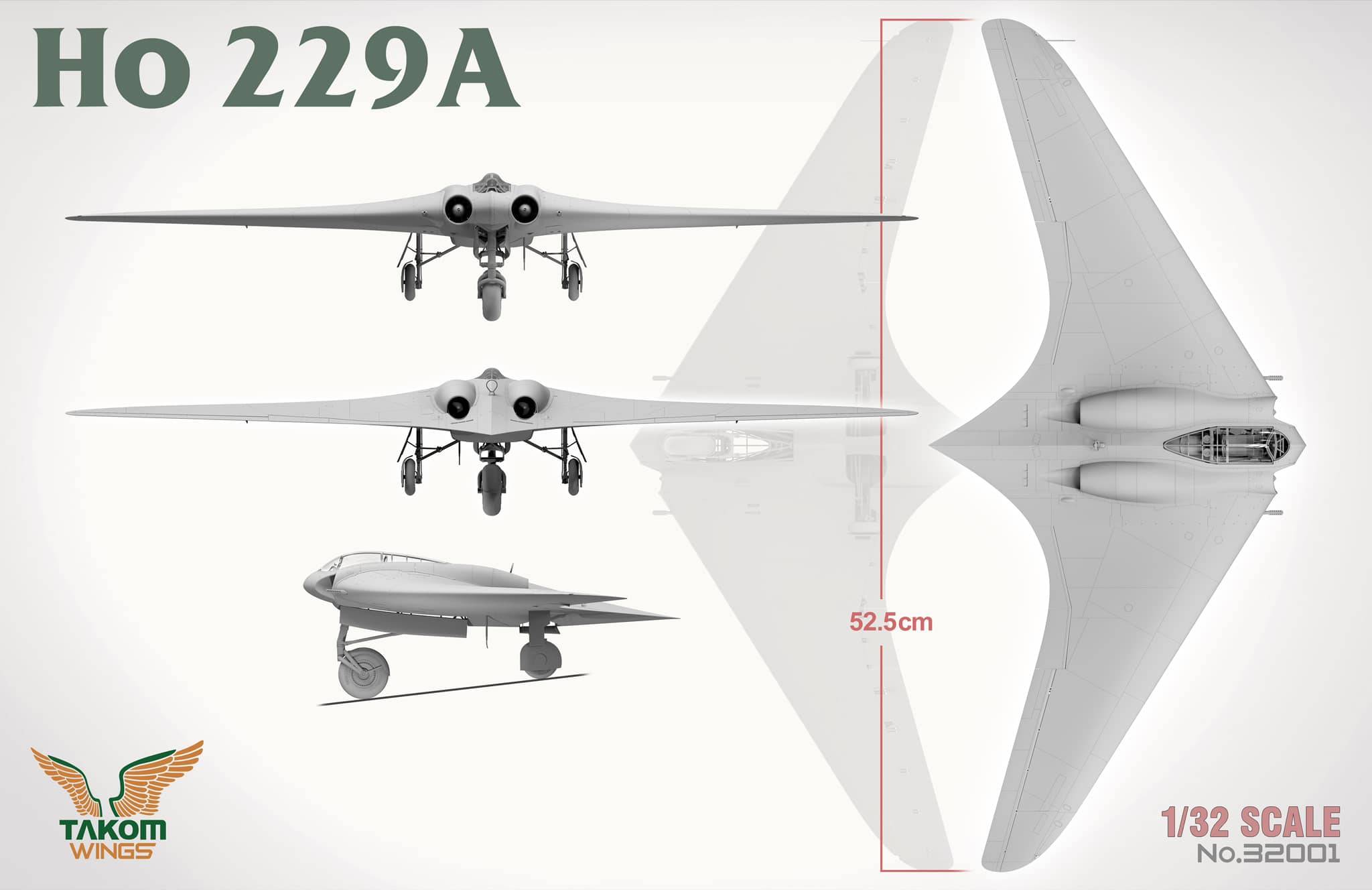 Ho 229 BOX 2 Ho229A+Ho229B+1/16Ho229 Pilot-Limited – Image 4
