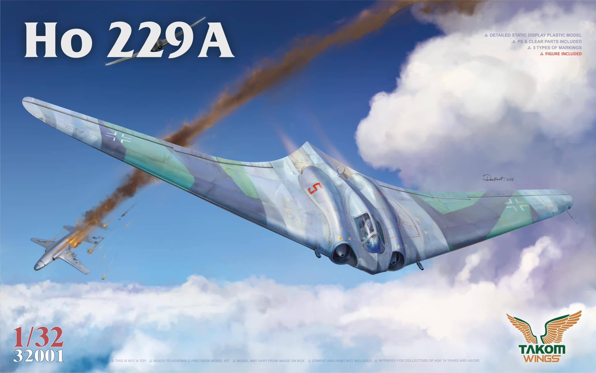 Ho 229 BOX 2 Ho229A+Ho229B+1/16Ho229 Pilot-Limited – Image 7