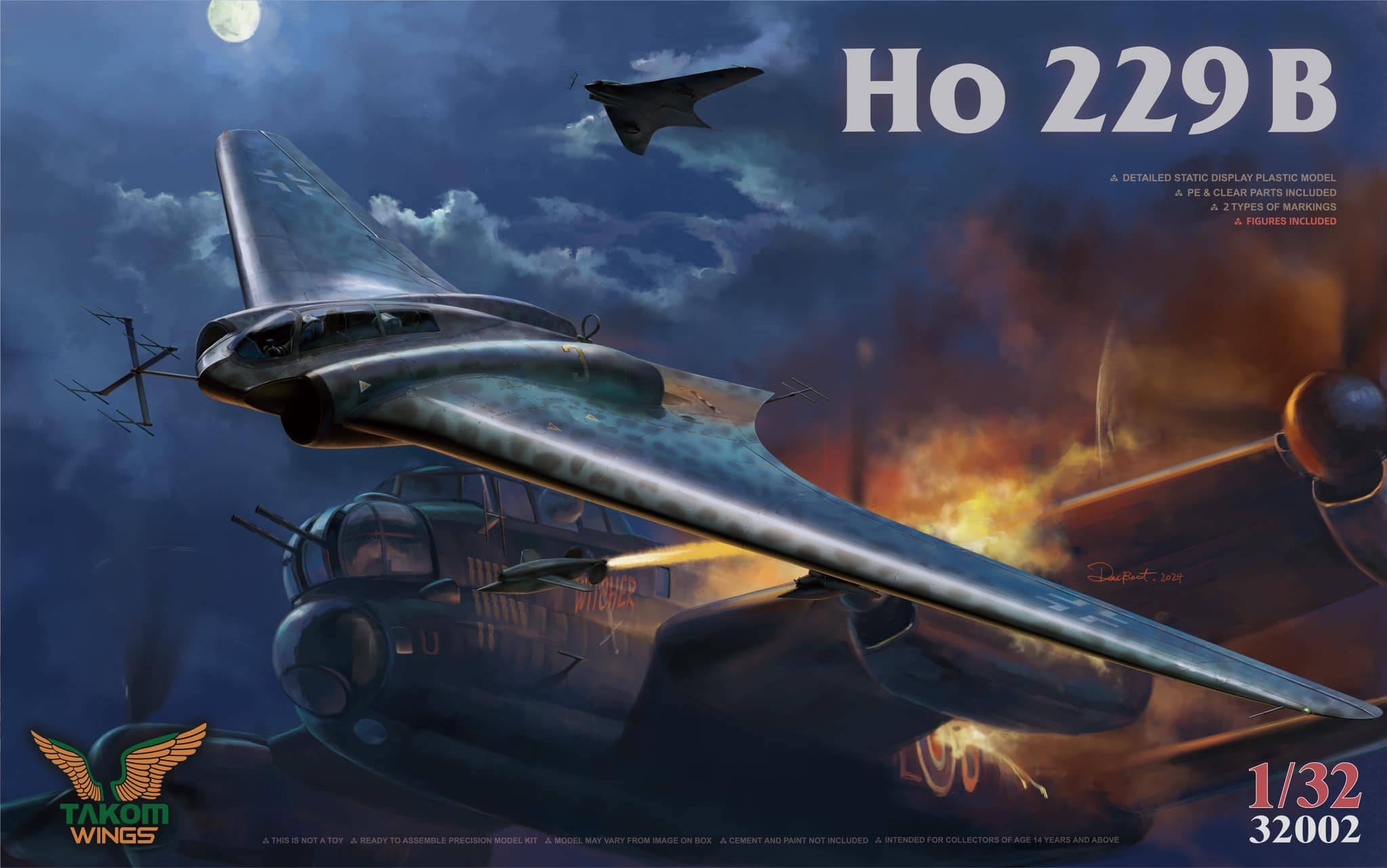 Ho 229 BOX 2 Ho229A+Ho229B+1/16Ho229 Pilot-Limited – Image 13