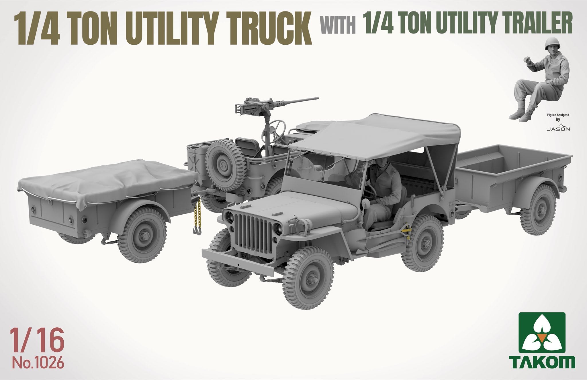 1/4 ton Utility Truck with 1/4 ton Utility trailer – Image 2
