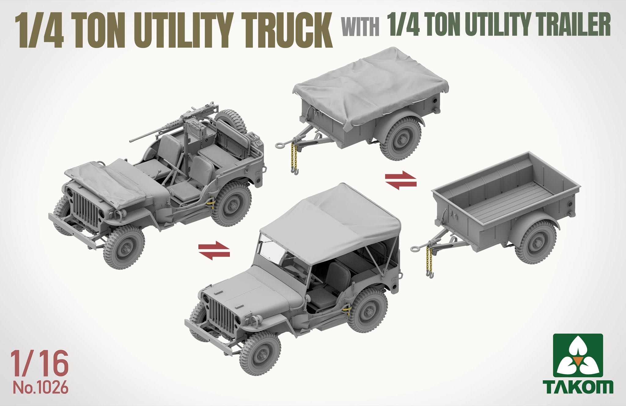 1/4 ton Utility Truck with 1/4 ton Utility trailer – Image 3