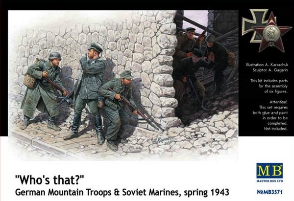 Who's that? German Mountain Troops & Soviet Marines spring 1943