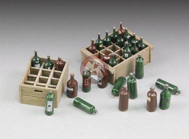 WINE BOTTLES & WOODEN CRATES – Image 3