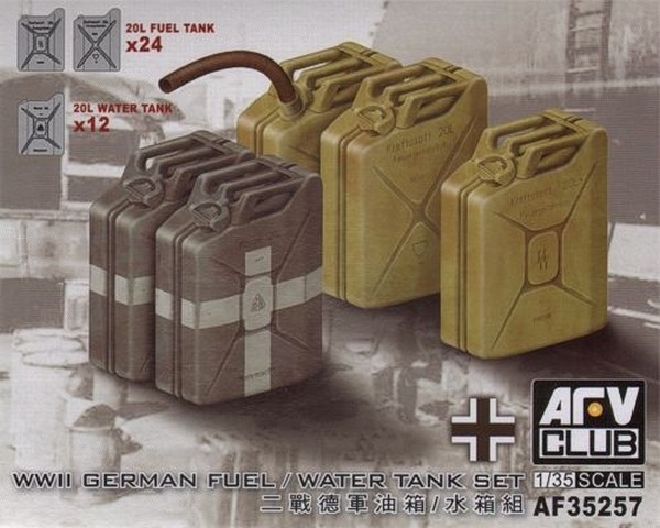 GERMAN FUEL / WATER TANK SET