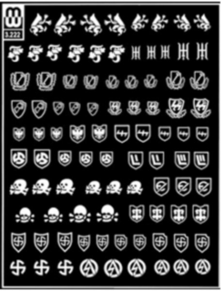 WAFFEN-SS unit symbols